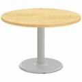 Special-T Table, Round, 42in Dia x 29in, Fog Gray Base/Crema Maple Top SCTCANT242GCM